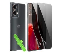 CAUHENYEE 2 Pezzi Privacy Pellicola Protettiva per Motorola moto G85, Protezione Morbida in TPU con Strumento di Installazione Semplice da 1 Pezzo, Antigraffio