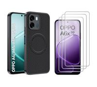 CAUHENYEE Cover e Pellicola Protettiva per OPPO A6 / A6x / A6k / A6s / A6t / A6t Pro 5G/4G