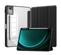 CAUHENYEE Cover per Lenovo Idea Tab Pro 12.7" (2025), Funzione Stand Verticale, Anti-Goccia, Custodia Protettiva Antiurto - Nero