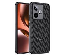 CAUHENYEE Cover per Realme GT7 / 7T 5G con Magnete Integrato, Antiscivolo, Resistente a Urti e Graffi - Custodia Magnetica per Realme GT7 / 7T 5G - Nero
