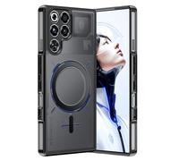 CAUHENYEE Cover per RedMagic 11 Pro / 11 Pro+ con Magnete Integrato, Antiscivolo, Resistente a Urti e Graffi - Custodia Magnetica per RedMagic 11 Pro / 11 Pro+ - Nero