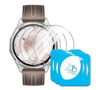 CAUHENYEE Pellicola Protettiva per Huawei Watch GT 6 46mm Vetro temperato, 3 Pezzi Vetro Temperato 9H con Guida di Posizionamento - Anti-Graffio, Anti-Impronte, Resistente agli Urti