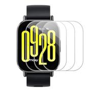 CAUHENYEE Pellicola Protettiva per Xiaomi Redmi Watch 5 Active Vetro Temperato, Pellicola Antigraffio in Vetro Temperato, HD Trasparente, Confezione da 3