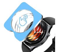 CAUHENYEE Pellicola Protettiva per Xiaomi Watch 5 Vetro temperato, 3 Pezzi Vetro Temperato 9H con Guida di Posizionamento - Anti-Graffio, Anti-Impronte, Resistente agli Urti