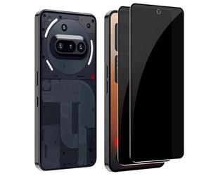 CAUHENYEE Privacy Pellicola Protettiva per CMF Phone 2 Pro/Nothing Phone 3A/3A Pro Vetro Temperato, Anti-Spy Vetro Temperato Film, Supporta lo Sblocco Facciale, Durezza 9H, Antigraffio