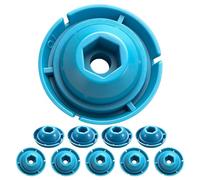 Caulk Machine Pusher, 10 Pieces High Strength Quick Release Plunger, Caulk Machine Replacement Parts, for Workshop, Kitchen, Bathroom, Home, Sink, Joint