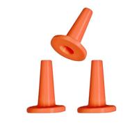 Caulk Nozzle Caps - Sealant Tube Covers | 3Pcs Tip Plugs with Leak Blocking Design, Silicone Sealant Accessory with Flexible Grip, Caulking Tool Parts for Home Workshop Garage Maintenance Storage