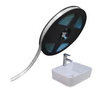 Caulk Tape - bath sealant strip | White Sealantt Taping | Self Adhesive strips for Bathroom, Kitchen, Bathtub, Toilet, Wall Floor, with Sealing Tool Waterproof