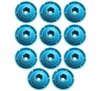 Caulking Machine Plunger - 10 Pieces High Strength Pusher | Thickened Caulk Plunger with Smooth Pressing Action, Sealant Tool Accessory for Workshop, Kitchen, Bathroom, Sink Joint