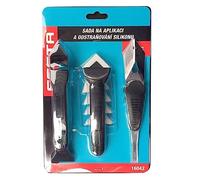 Caulking Tools Grout Removal Scraper Set, Spring Steel Plastic Grout Remove Scraper for Household Floor Finishing Caulking, Bathroom,Kitchen,Floor,Window,Sink Joint