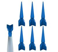 caulkSaver Caps Plugs - 6X caulkSaver Rocket Plugs | 3D Printed caulktubeSealer Caps Tool caulktubeSavers For Applicator Tubes