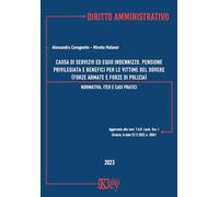 Causa di servizio ed equo indennizzo, pensione privilegiata e benefici per le vittime del dovere (forze armate e forze di polizia). Normativa, iter e casi pratici