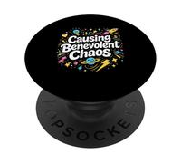 Causando una dichiarazione di identità creativa del caos benevolo PopSockets PopGrip Adesivo