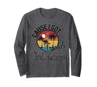 Cause I Got Friends in Low Places Country Music traduzione Maglia a Manica