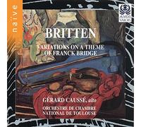 Causse - Variations on a theme of Franck Bridge de Benjamin Britten