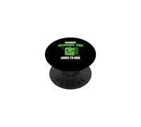 Caution Gelatinous Cube ama abbracciare PopSockets PopGrip Adesivo