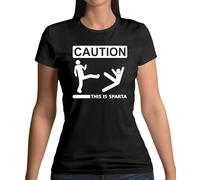 Caution This Is Sparta - T-Shirt - Segno - Spartani - Film - 300 - Frase