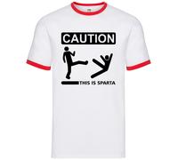 Caution This Is Sparta - Uomo Suoneria - Segno Spartani Film 300 Frase