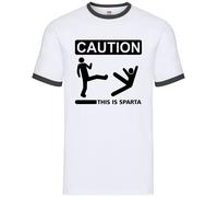 Caution This Is Sparta - Uomo Suoneria - Segno Spartani Film 300 Frase