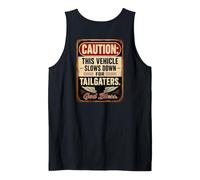 Caution: This Vehicle Slows Down for Tailgaters - Biker Canotta