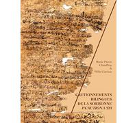 Cautionnements bilingues de la Sorbonne: P.Caution 1-231