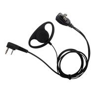 Cautious Communication Auricolare Con Flessibile Ear Radio Accessorio Per L'orecchio Sinistro O Destro Comodo Da Usura di Giorno Binaurale Radio Auricolare Per Professionisti della Sicurezza