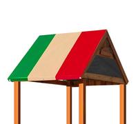 Cauve de remplacement du terrain de jeu TARP de remplacement de set swing | couverture de la de résistant aux UV | 132 x 226 cm / 51,97 x 88,98 pollici, décoration de jeu plein air, accessoires de