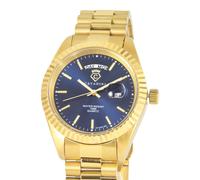 Cavadini Orologio da Uomo Leonardo CV-332JDD Giorno Data Acciaio Inox Massiccio