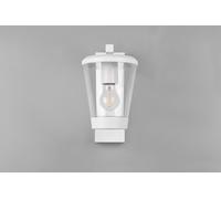 Cavado applique da esterno antracite con diffusore trasparente ip44 h. 28cm E27
