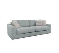 CAVADORE Fiona divani blu grigio, 276 x 90 x 109 cm (larghezza x altezza x profondità)