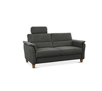 CAVADORE Palera - Poltrona imbottita con anima in piume, stile rustico, per set Palera, 70 x 93 x 75 cm, in microfibra, colore: Marrone