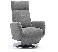 CAVADORE - Poltrona TV Cobra con 2 motori elettrici, regolabile elettricamente con telecomando, funzione relax, funzione reclinazione, misura ergonomica L, portata fino a 130 kg