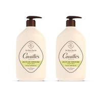 Cavaillès Gel Bagno Doccia Zeste di Verbena Confezione da 2 x 1L - Pelli Sensibili - Surgras Vegetale Pro-Rigenerante® - Senza Sapone - Idratante & Protettivo - Imballaggio Riciclato