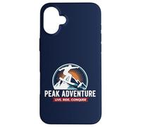 Cavalca la neve, Epic Snowboard Jump per gli amanti dello sci e della neve Custodia per iPhone 16 Plus