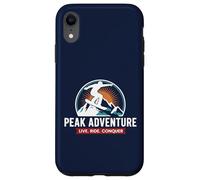 Cavalca la neve, Epic Snowboard Jump per gli amanti dello sci e della neve Custodia per iPhone XR