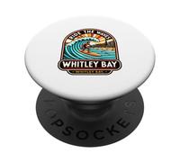 Cavalca le onde Whitley Bay PopSockets PopGrip Adesivo