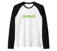 Cavalca per Un Futuro più Verde Maglia con Maniche Raglan