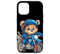Cavalca selvaggiamente con questo costume da orsacchiotto da motocross Custodia per iPhone 12/12 Pro