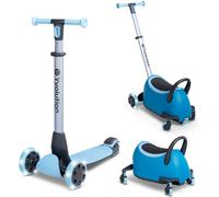 Cavalcabile A Scooter Bambini 5 IN 1 Blu Yvolution