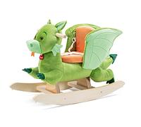 Cavalcabile Drago | Dondolo giocattolo bambini Peluche | Trudi | 33x48x72 | XXL | Rocking Animals | modello 29807
