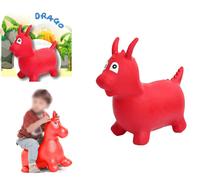 Cavalcabile per Bambini Gioco Gonfiabile Drago Rimbalzante Palla per Saltare