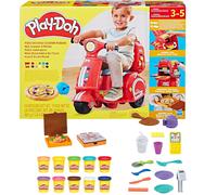 CAVALCABILE PIZZA DELIVERY PLAY DOH SCOOTER PER BAMBINI 1-3 ANNI PRIMA INFANZIA