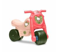 FEBER - Hello Kitty Motofeber, Primi passi a forma di moto con divertenti adesivi Hello Kitty, stabile e sicura, per lo sviluppo di bambine/I dai 18 mesi, Famosa (FE200000)