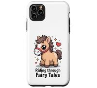 Cavalcando attraverso le fiabe carino Kawaii Pony Custodia per iPhone 11 Pro Max