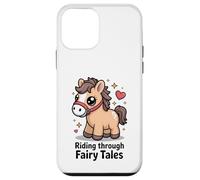 Cavalcando attraverso le fiabe carino Kawaii Pony Custodia per iPhone 12 mini