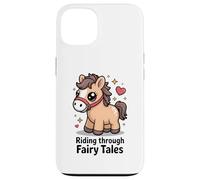 Cavalcando attraverso le fiabe carino Kawaii Pony Custodia per iPhone 13