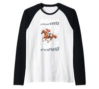 Cavalcando Il Mio Modo più Veloce per Un Umore Migliore Maglia con Maniche Raglan