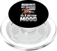 Cavalcando il mio modo più veloce per un umore migliore PopSockets PopGrip per MagSafe