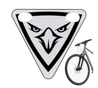 Cavalcando La Piastra Di Triangolo Riflettente, Meraviglioso Presente, 6,3x6,7 Cm, Visibilità Di Guida Notturna, Riflettore Della Sicurezza Ciclistica, Installazione Conveniente, Per Razza, Urbano, Ci