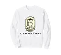 Cavalcando la Stazione ferroviaria di Life Rails Kinda Day Felpa